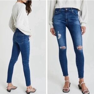 AG Adriano Goldschmeid The Farrah Skinny Ankle Jeans 27